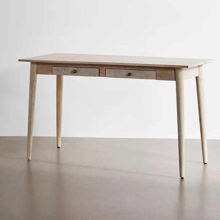 Buy Study Table - Wooden Side Study Table With Drawer | Work Desk For Living Room by The home dekor on IKIRU online store