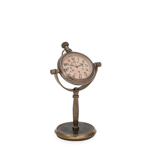 Buy Table Clock - Vintage Table Clock With Stand For Side Table & Decor by Home4U on IKIRU online store