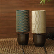 Buy Table lamp - Banaras Modern Metallic Table Light | Decorative Lampshade For Bedroom & Living Room by Courtyard on IKIRU online store