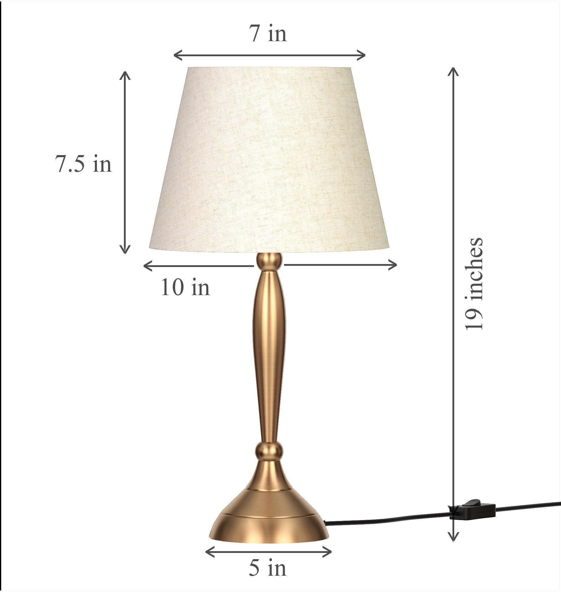 Buy Table lamp - Brass Gold Table Lamp | Lamp Stands For Home Decor by KP Lamps Store on IKIRU online store