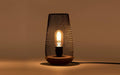 Buy Table lamp - Grace Iron and Wooden Table Lamp by Orange Tree on IKIRU online store