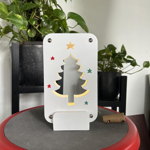 Buy Table lamp - Hand made LED Christmas Tree Lamp by Restory on IKIRU online store