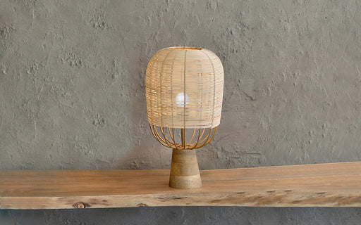 Buy Table lamp - Henka Natural Table Lamp by Orange Tree on IKIRU online store