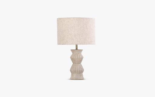 Buy Table lamp - Kapilla Modern Minimal Table Lamp | Wooden Finish Lamp Light For Side Table & Home by Orange Tree on IKIRU online store