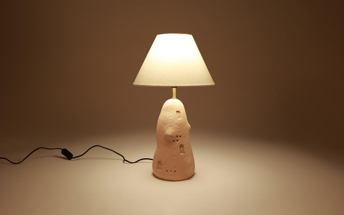 Buy Table lamp - Kappa Off White Side Table Lamp Light For Living Room & Bedroom by Orange Tree on IKIRU online store