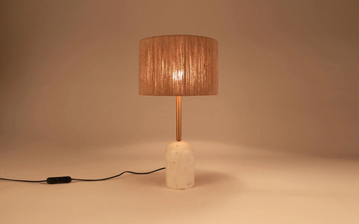Buy Table lamp - Marble Finished Fiber Table Lamp Light For Bedroom Living Room & Study Room by Orange Tree on IKIRU online store