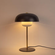 Buy Table lamp - Minimal Metallic Table Lamp For Study & Bedside Table Grey by Home4U on IKIRU online store