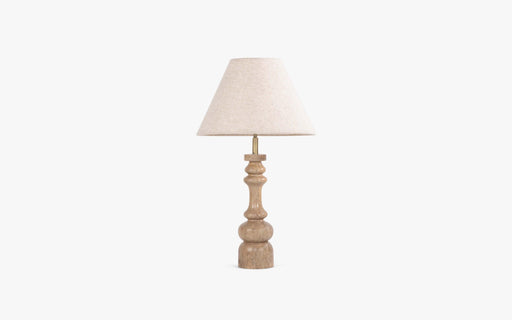 Buy Table lamp - Modern Decorative Cotton Shade Wooden Table Lamp Light For Side Table & Home by Orange Tree on IKIRU online store