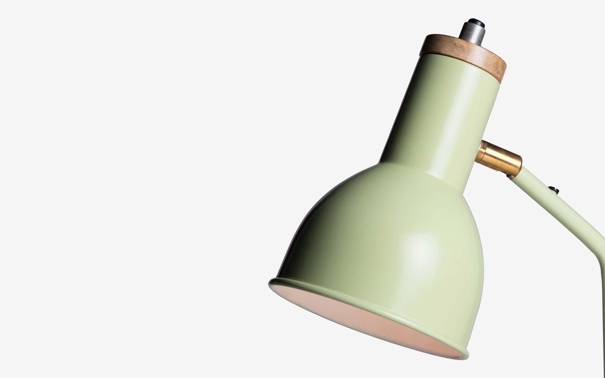 Buy Table lamp - Modern Rotating Table Lamp | Decorative Green Finish Lamp Light For Study Table & Home by Orange Tree on IKIRU online store