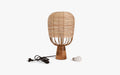 Buy Table lamp - Natural Cane & Iron Finish Table Lamp Light For Home And Table Decor by Orange Tree on IKIRU online store