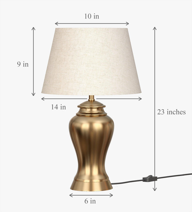 Buy Table lamp - Night Table Lamp for Bedroom | Metal Lamp Shade by KP Lamps Store on IKIRU online store