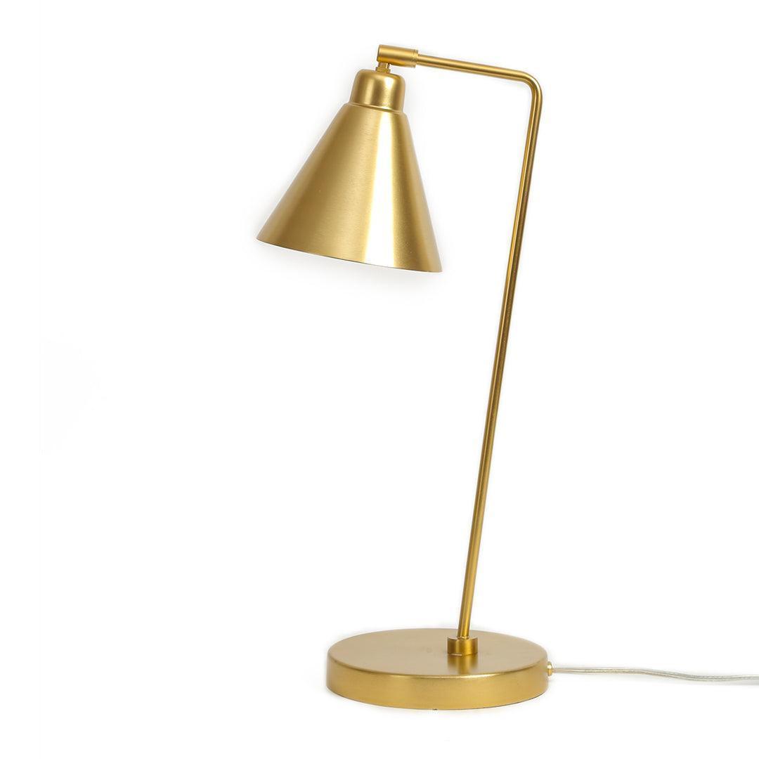 Buy Table lamp - Siara Minimal Metallic Table Lampshade | Study Light For Bedroom & Office Decor by Home4U on IKIRU online store