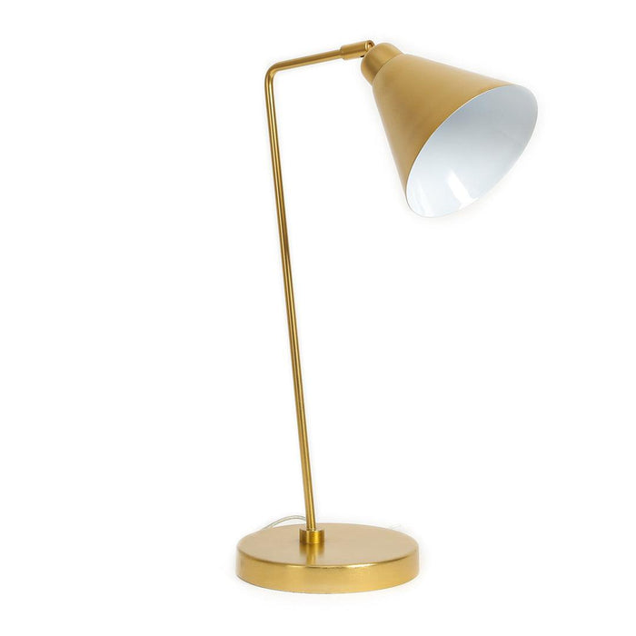 Buy Table lamp - Siara Minimal Metallic Table Lampshade | Study Light For Bedroom & Office Decor by Home4U on IKIRU online store