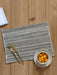 Buy Table Mats - Beige & Black Cotton Dining Table Mat Placemat For Dining Table & Kitchen Utilities by House this on IKIRU online store