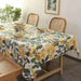Buy Table Runner - Floral Printed Cotton Rectangular Table Cover For Dining Space & Home by House this on IKIRU online store