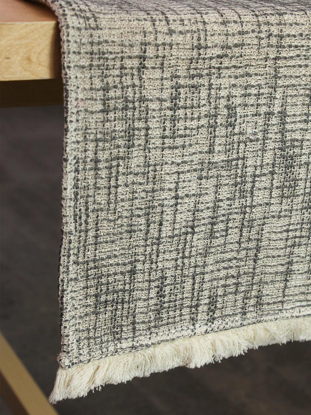Buy Table Runner - Pure Cotton Black & White Table Runner For Dining Space & Tableware by House this on IKIRU online store