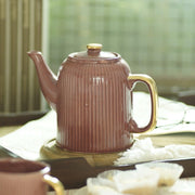 Buy Teapot - Cheapora Luxurious Pink Tea Pot | Chai Kettle For Serving | Stylish Kitchenware by Courtyard on IKIRU online store