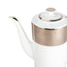 Buy Teapot - Taamba White Tea Pot Tall | Bone China kettle for Serving by Home4U on IKIRU online store