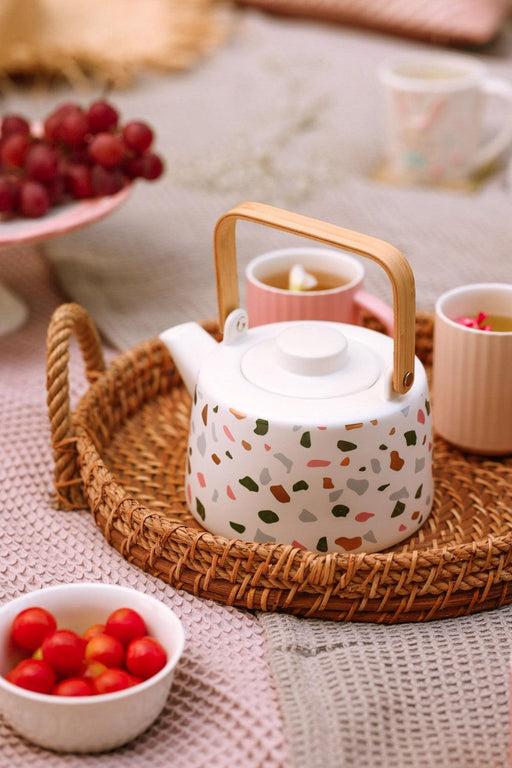 Buy Teapot - Terrazzo Kettle by The Herb Boutique on IKIRU online store