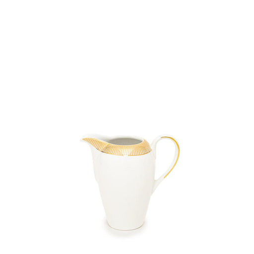 Buy Teapot - White Creamer Porcelain Gold Finish | Tea Set Tableware by Home4U on IKIRU online store
