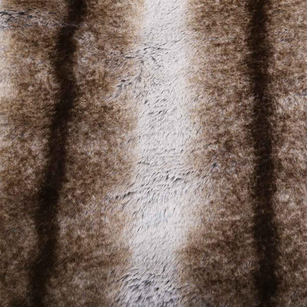 Buy Throws - Buffy Soft Brown White Throw Ultra Luxe by Home4U on IKIRU online store