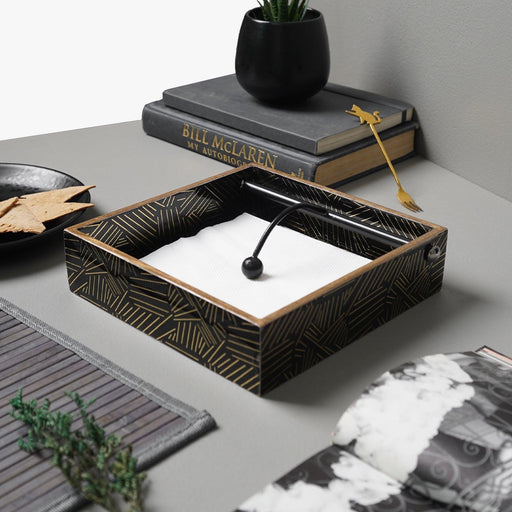Buy Tissue Holder - Modern Design Tissue Holder | Decorative Showpiece With Storage For Table Decor by Casa decor on IKIRU online store