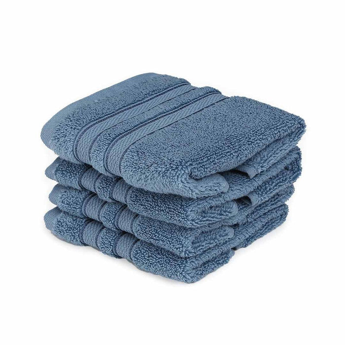 Buy Towels - Cotton Napkin Set Of 4 | Soft Face Towel Solid Colors by Home4U on IKIRU online store