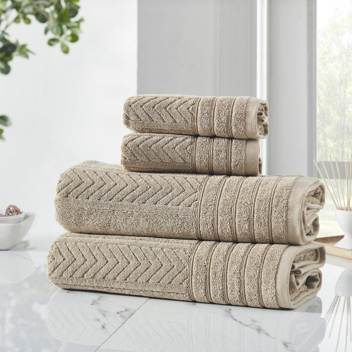Buy Towels - Placid Cotton Towel Set, Quick Dry, High Absorbent & Super Soft by Houmn on IKIRU online store