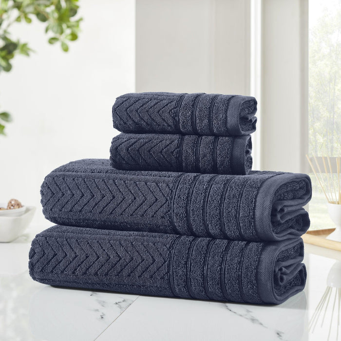 Buy Towels - Placid Cotton Towel Set Quick Dry High Absorbent & Super Soft by Houmn on IKIRU online store