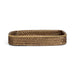 Buy Tray - Brass Finish Cane Multipurpose Storage Basket Set of 2 by Home4U on IKIRU online store