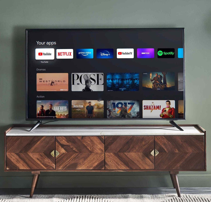 Buy TV Unit - Dado Wooden TV Cabinet | Storage Unit For Living Room And Home by Orange Tree on IKIRU online store