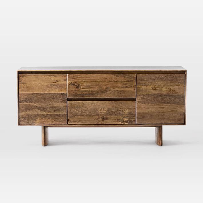Buy TV Unit - Natural Wood Sideboard TV Unit | TV Storage Unit For Living Room by The home dekor on IKIRU online store
