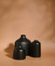 Buy Vase - Ceramic Flower Vase For Home Decor Set of 3 Black Color by Purezento on IKIRU online store