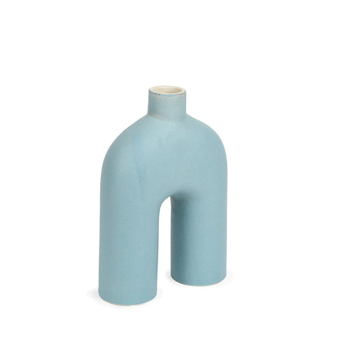 Buy Vase - Ceramic Flower Vase For Modern Home U-Shape by Home4U on IKIRU online store