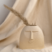 Buy Vase - Cheer Up Face Vase For Living Room & Home Decor Sand Beige Color by Purezento on IKIRU online store