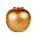 Buy Vase - Decorative Bright Golden Vase | Round Flower Pot For Decor by Home4U on IKIRU online store