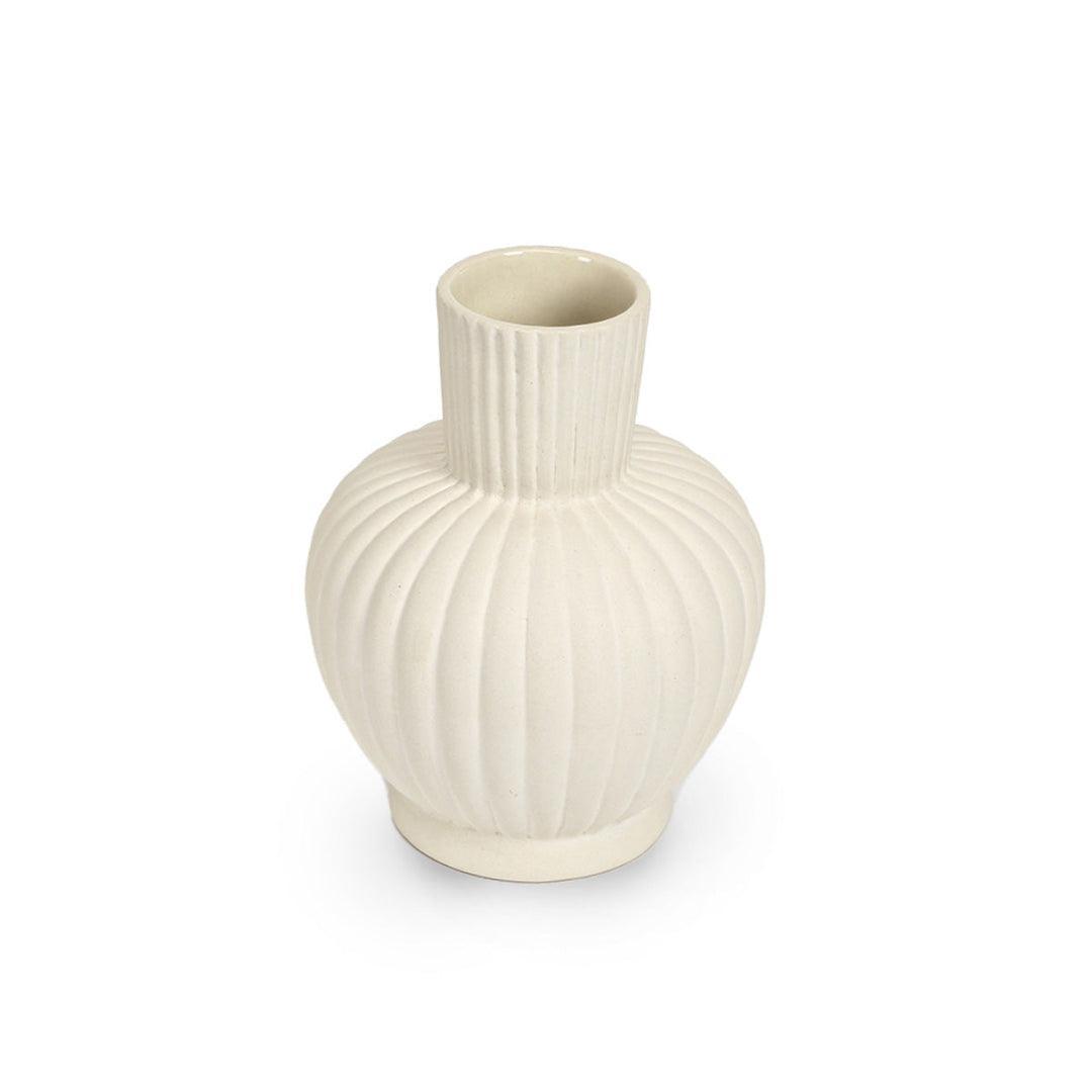 Buy Vase - Decorative Ceramic Flower Vase For Living Room & Bedroom Decor by Home4U on IKIRU online store