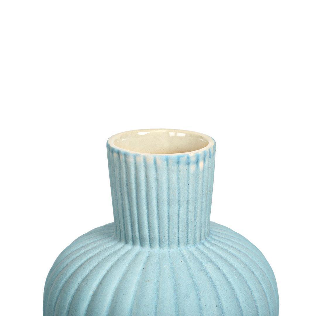Buy Vase - Decorative Ceramic Flower Vase For Living Room & Bedroom Decor by Home4U on IKIRU online store