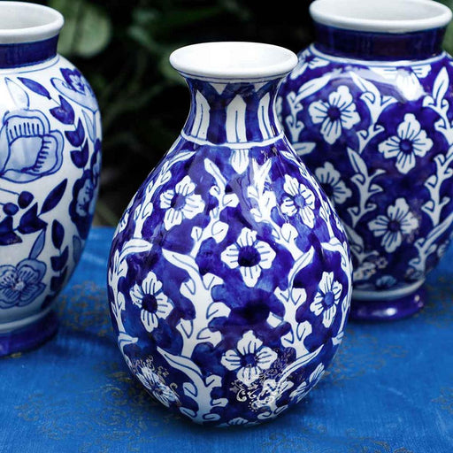 Buy Vase - Marlais Ceramic Vase Large by Home4U on IKIRU online store