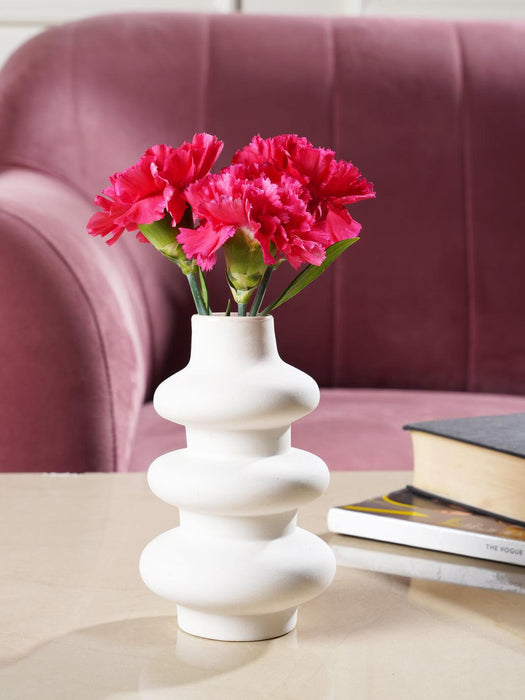 Buy Vase - Orbit Flower Vase For Corner And Living Room Decor Set of 2 Vases by Purezento on IKIRU online store