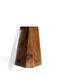 Buy Vase - Pyramid Wooden Vase for Living Roomand Home Decor | Minimal Vases by Studio Indigene on IKIRU online store