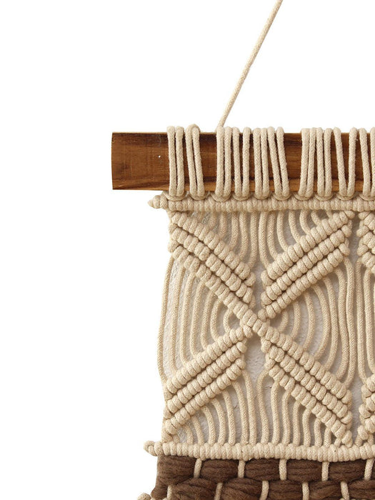 Buy Wall Art - Boho Macrame Wall Art Hanging Piece For Living Room and Home Decor by House this on IKIRU online store