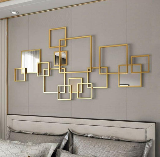 Golden Metal Outdoor Wall Decor, For Home And Office at Rs 50 in