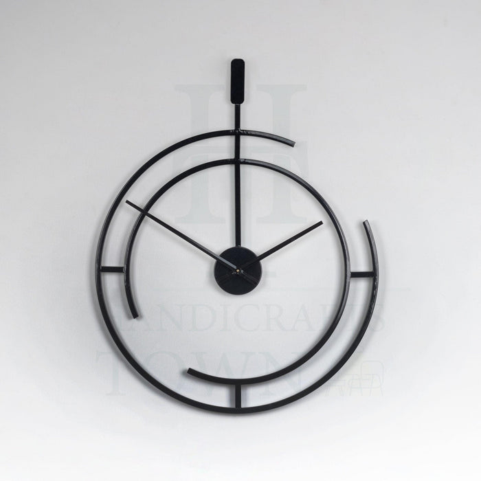 Buy Wall Clock - Rustic Metal Wall Clock for Living Room Office and Home Decor | 24 Inches by Handicrafts Town on IKIRU online store
