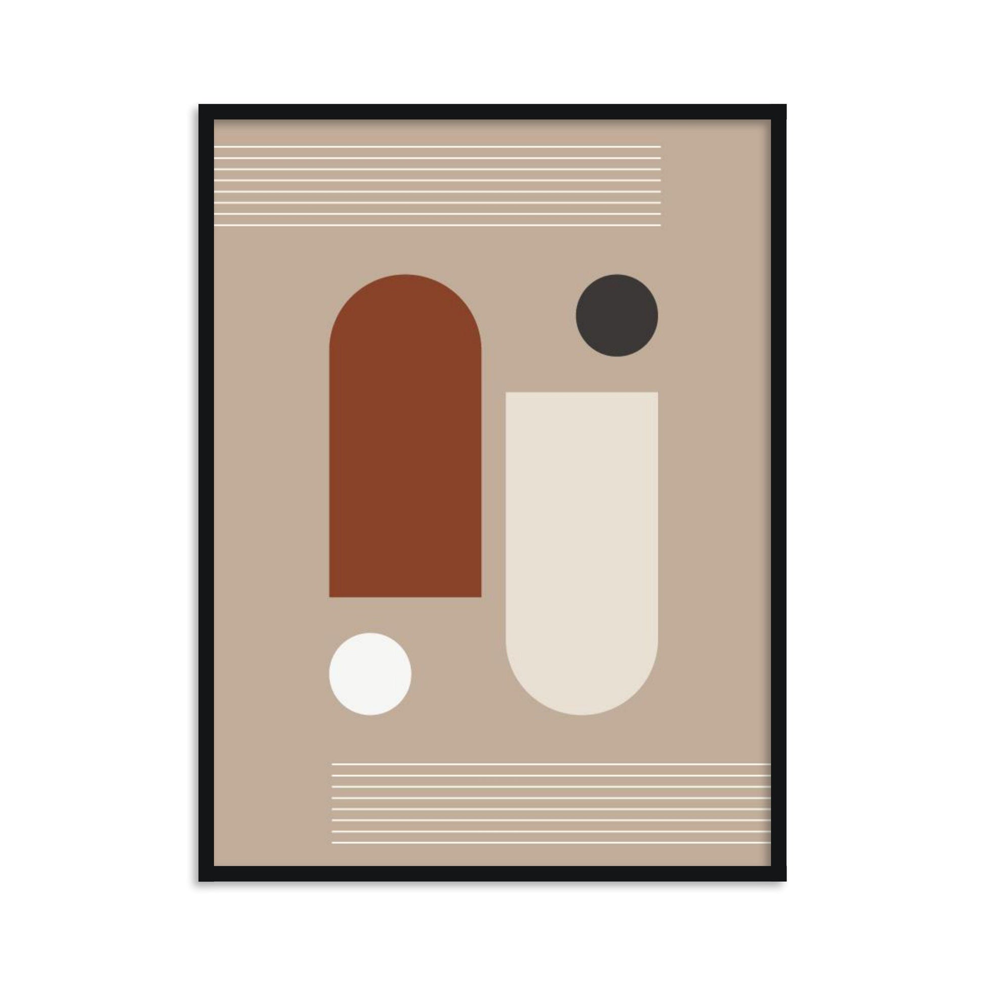 Buy Wall decor - Two Pods Abstract Wall Art Painting Frame For Living Room Bedroom and Home Decor by The Atrang on IKIRU online store