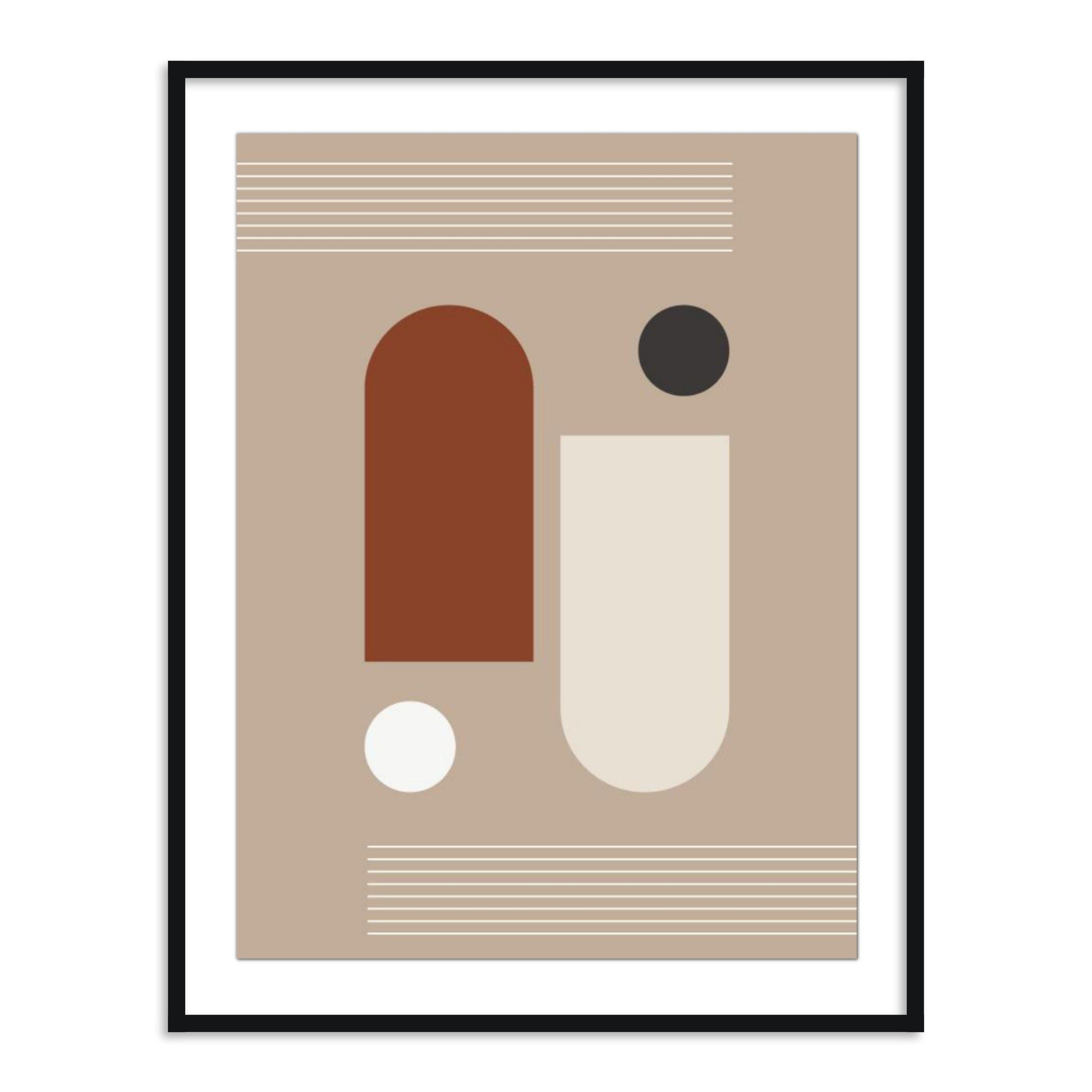 Buy Wall decor - Two Pods Abstract Wall Art Painting Frame For Living Room Bedroom and Home Decor by The Atrang on IKIRU online store