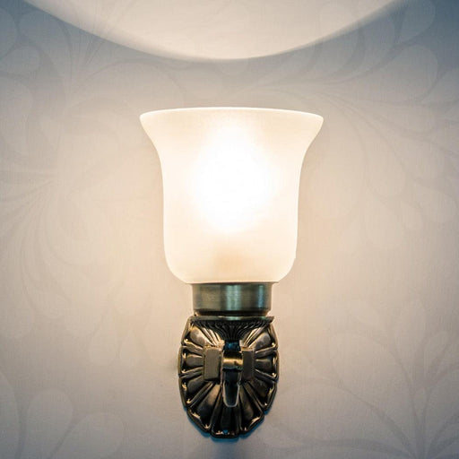 Buy Wall Light - Allure Crown Wall Sconce | Wall Lamp Light by Fos Lighting on IKIRU online store