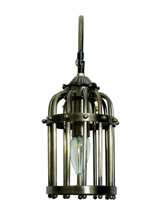 Buy Wall Light - Antique Birdcage Wall Sconce | Wall Lamp Light by Fos Lighting on IKIRU online store