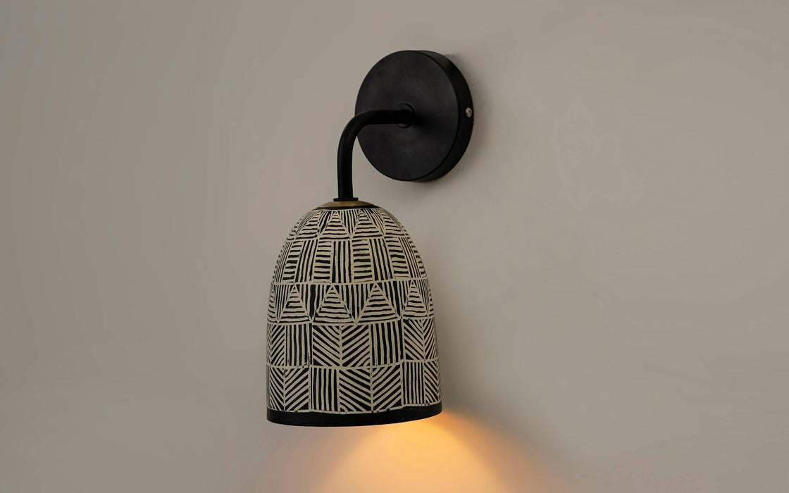 Buy Wall Light - Black And White Decorative Modern Wall Lamp Light For Home Decor by Orange Tree on IKIRU online store