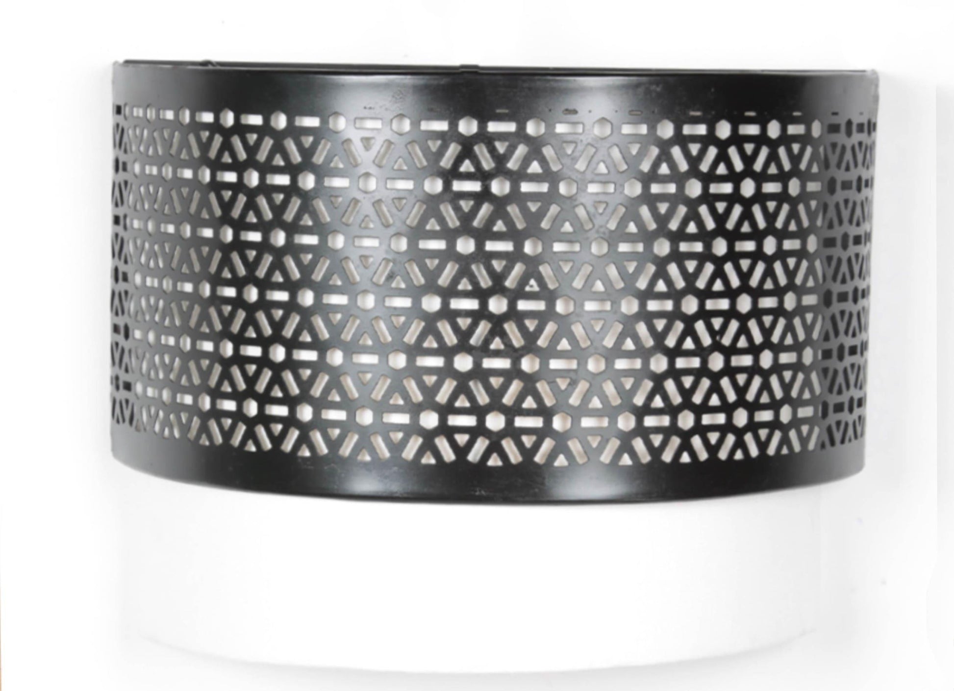 Buy Wall Light - Decorative Wall Lamp | Iron & Fabric Shade Wall Light For Balcony & Living Room by Orange Tree on IKIRU online store